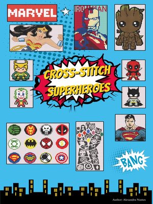 cover image of Cross-Stitch Superheroes